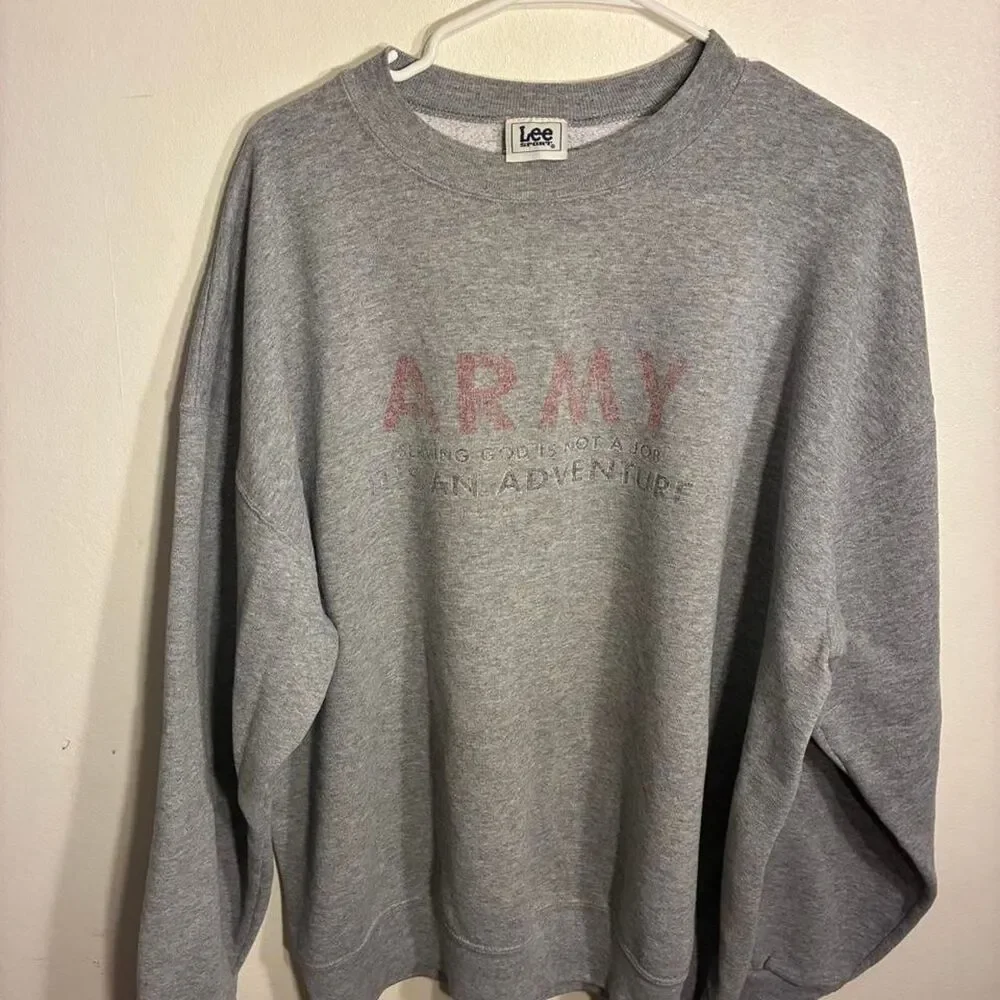 Lee Men's Grey Sweatshirt